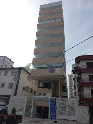 Imagem Apartamento com 1 dormitório à venda, 44 m² por R$ 336.000,00 - Vila Guilhermina - Praia Grande/SP