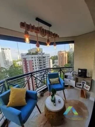 Imagem Excelente Apartamento com 3 suítes, 125 m², área de lazer completa - Vila Andrade (Zona Sul) - São Paulo/SP