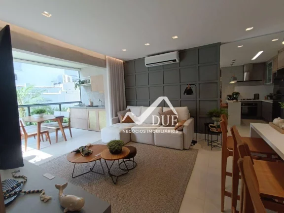 Imagem Apartamento com 3 dormitórios à venda, 96 m² por R$ 1.177.313,00 - Ponta da Praia - Santos/SP