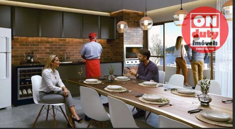 Imagem Espetacular lançamento para morar ou Investir Studio à venda, 37 m² a partir R$ 363.744 prox. Shoppin Brisamar - Centro - São Vicente/SP