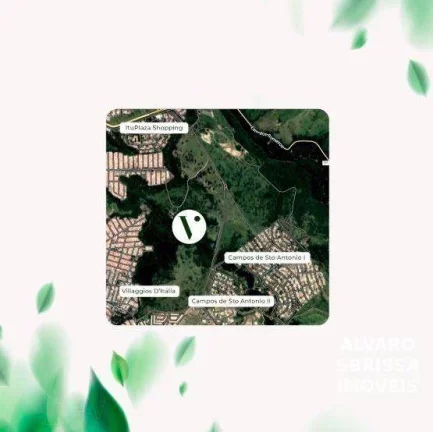 Imagem Villas de Santo Antônio 15% de entrada, restante em 120 meses Condomínio de Alto Padrão Terrenos de 300 e 360m2