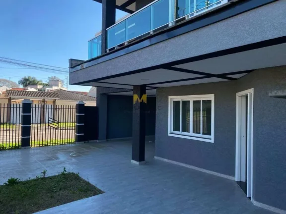 Imagem Maravilhosa Casa Triplex à venda com 3 quartos 1 suíte , Espaço Gourmet, 210m2 ,3 quadras do Centro de Piraquara,Bairro Araçatuba