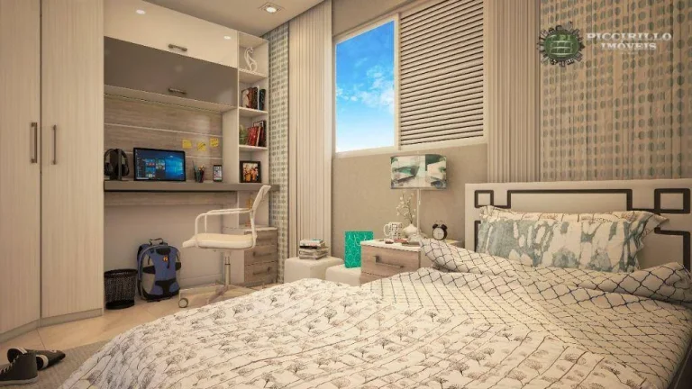 Imagem Apartamento com 2 dormitórios à venda, 73 m² por R$ 590.000,00 - Vila Guilhermina - Praia Grande/SP