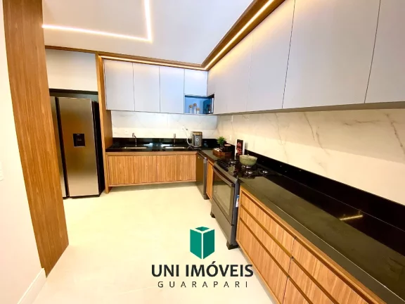 Imagem Apartamento decorado beira mar alto padrão 4 suítes com 3 vagas de garagem a venda na Praia do Morro - Guarapari/ES