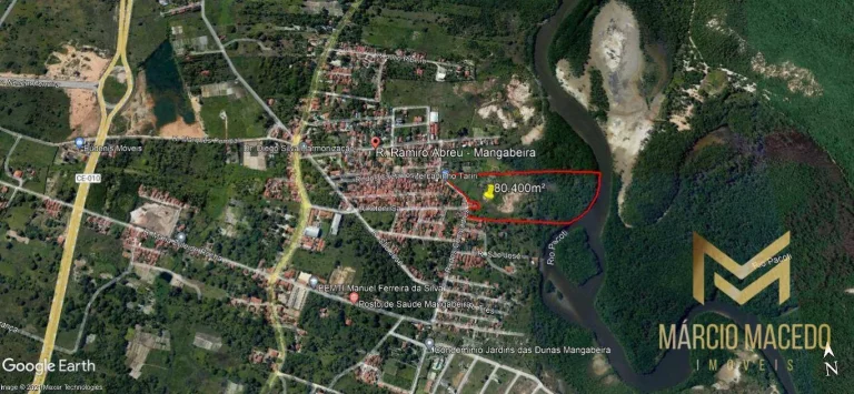 Imagem Terreno à venda, 80400 m² por R$ 20.100.000,00 - Mangabeira - Eusébio/CE