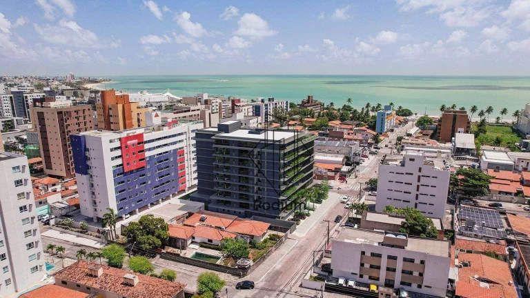 Imagem Flats studio com varanda / sacada a aproximadamente 330m da praia de Manaíra - FL0511