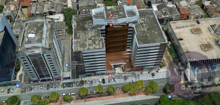 Imagem Sala para aluguel com 42m² por R$ 2.300,00/mês - Alphaville -SP