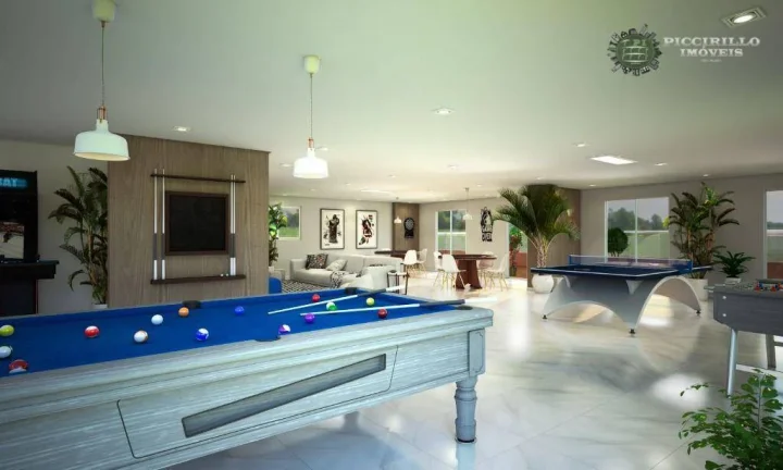 Imagem Apartamento com 2 dormitórios à venda, 58 m² por R$ 537.600,00 - Vila Guilhermina - Praia Grande/SP