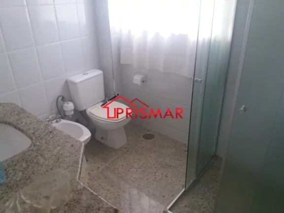 Imagem 2 dormitorios + dependencia de empregada, frente ao mar, pompéia 1 vaga