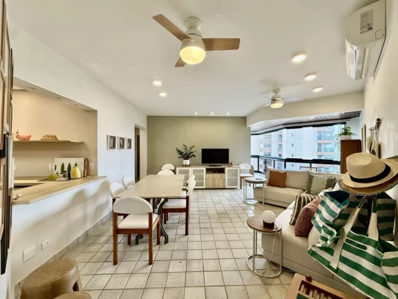 Imagem Apartamento à venda em Riviera de São Lourenço Módulo 06: 3 quartos, 2 suítes, 2 salas, 2 vagas, 149m². Venha conferir!