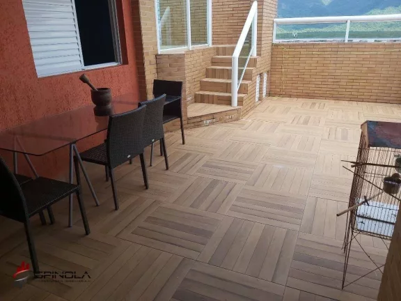Imagem Cobertura com 3 dormitórios à venda, 178 m² por R$ 720.000,00 - Vila Balneária - Praia Grande/SP