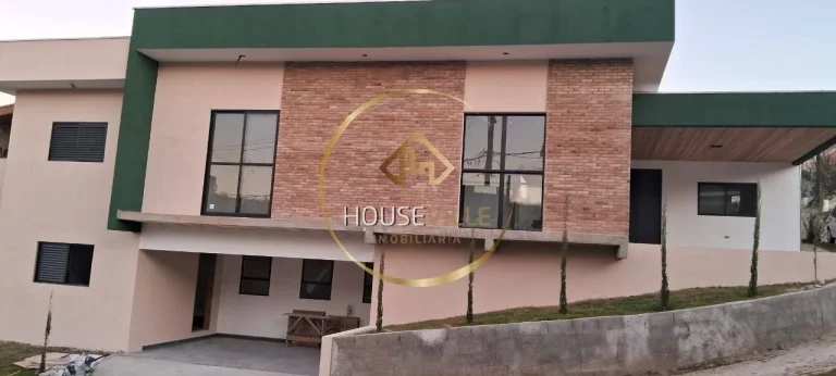 Imagem Casa Sobrado, 4 dormitórios (2 suítes), 4 vagas. Condomínio Mantiqueira, Sj