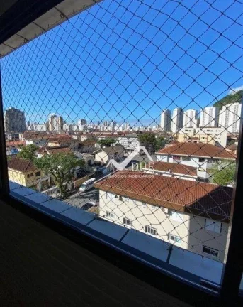 Imagem Apartamento com 2 dormitórios à venda, 91 m² por R$ 540.000,00 - Marapé - Santos/SP