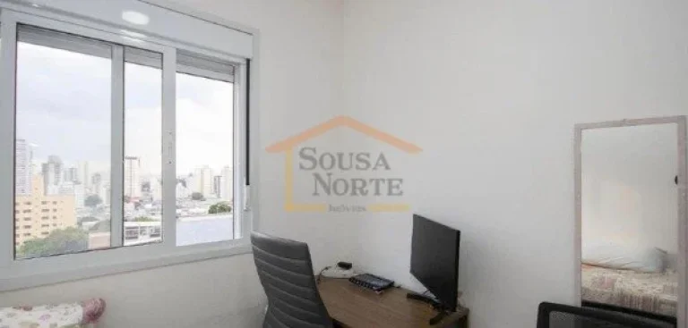 Imagem Apartamento com 46 m² de área útil, 2 dormitórios, sala para dois ambientes, varanda, cozinha co...