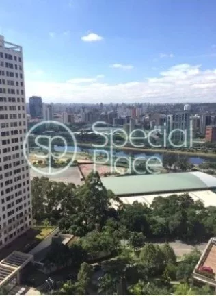 Imagem Apartamento lindo com 425m² no Panamby, amplo living para três ambientes com uma varandas super es...