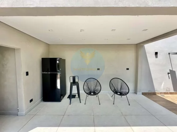 Imagem Loft triplex moderno, 169m², 2 suítes, varanda gourmet