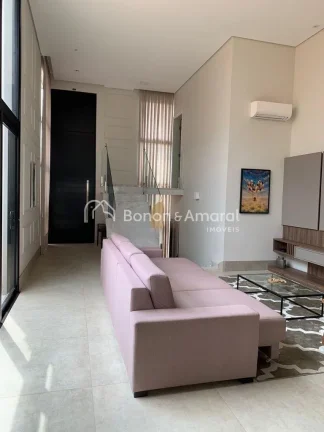 Imagem Casa em condomínio fechado à venda em Valinhos, com três dormitórios, sendo duas suítes, projet...