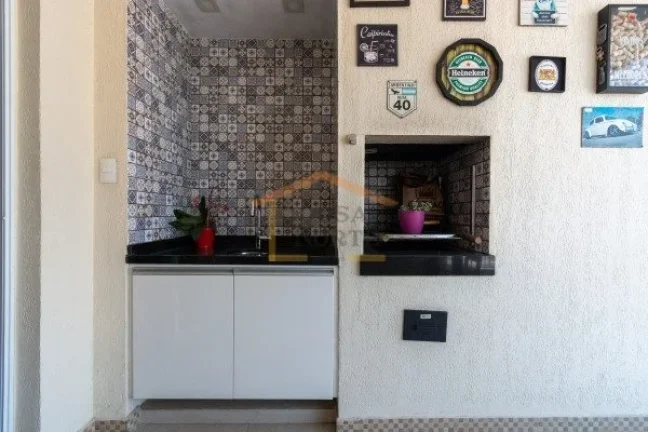 Imagem Apartamento de 88m² com 3 dormitórios, sendo 1 suite, 2 banheiros, 2 vagas e depósito. Possui sal...