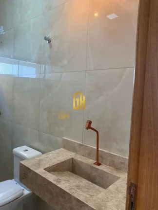 Imagem Casa com 3 quartos no Residencial Antônio Barbosa , em terreno com 150m² com 105m² de área const...