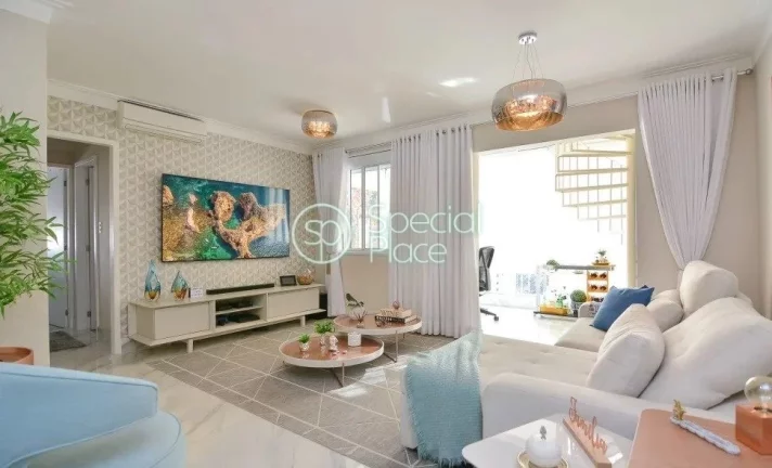 Imagem Linda cobertura duplex com 170m² de área privativa, 2 dormitórios ( 1 suíte ) e 3 vagas na garag...