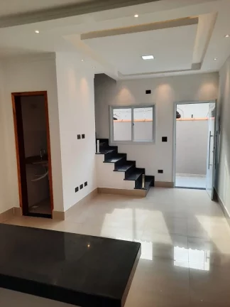 Imagem Sobrado de Condomínio com 2 dorms, Ocian, Praia Grande - R$ 295 mil, Cod: 1964