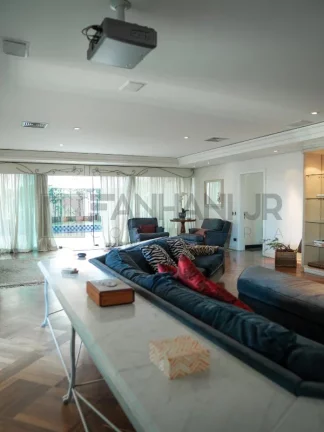 Imagem Vendo linda cobertura duplex localizada em ponto estratégico dos jardins, em prédio com tijolo a vista!!! Com 7 garagens, depósito no subsolo do edif