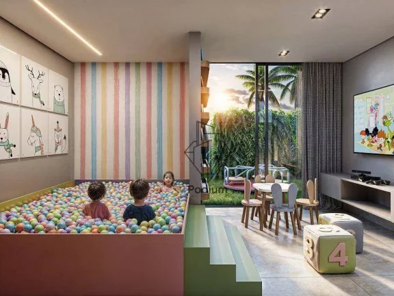 Imagem Flats duplex na cobertura com piscina privativa e excelente localização a 230m da praia do Bessa / Jardim Oceania - FL0529