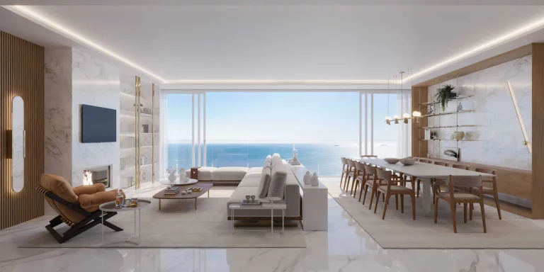 Imagem Apartamento de alto padrão com 4 suítes e 4 vagas de garagem na Beira mar de Balneário Camboriú/SC