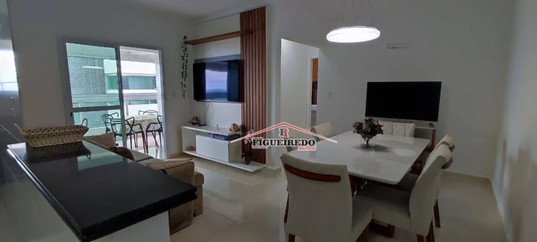 Imagem Apartamento com 2 dormitórios à venda, 82 m² por R$ 799.000,00 - Balneário Pires - Praia Grande/SP