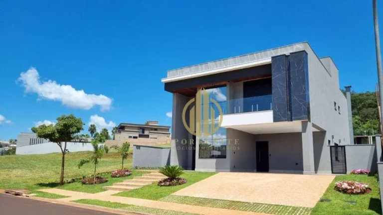 Imagem Casa Sobrado com 3 dormitórios e 3 suítes à venda, 305 m² por R$ 3.200.000 - Alphaville III - Ribeirão Preto/SP