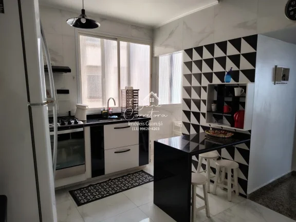 Imagem Imperdível Apartamento à Venda em Guarujá-SP, Pitangueiras: 3 Quartos, 2 Suítes, 2 Salas, 3 Banheiros, 1 Vaga, 200m²!