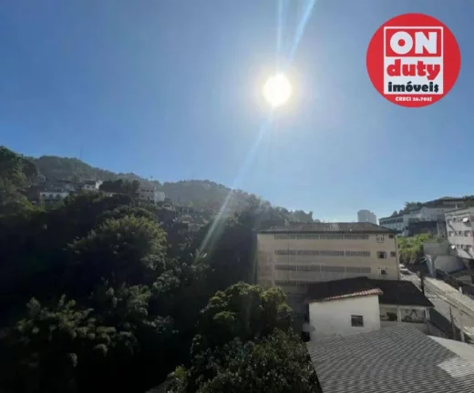 Imagem Cobertura com 2 quartos, 108 m² - venda por R$ 477.000 ou aluguel por R$ 5.260/mês - José Menino - Santos/SP