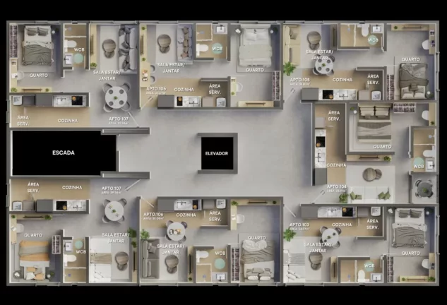 Imagem Apartamento à venda no bairro Camboinha - Cabedelo/PB