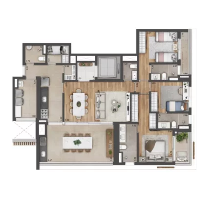 Imagem APARTAMENTO RESIDENCIAL em São Paulo - SP, Moema