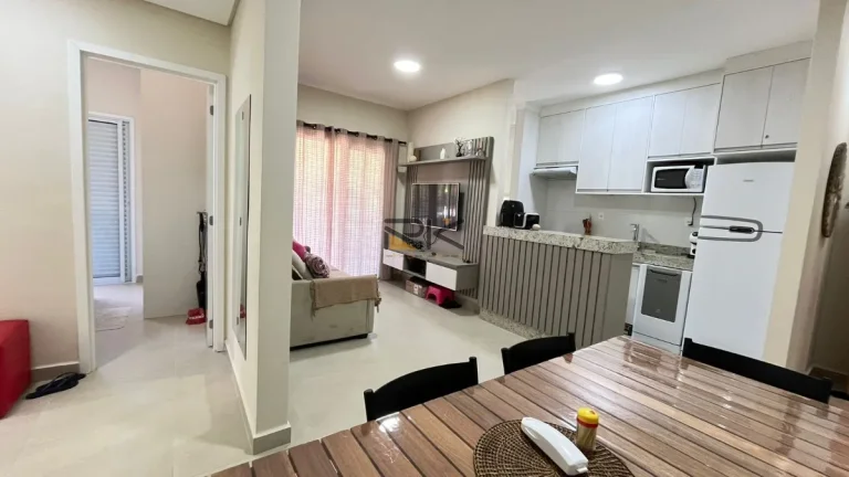 Imagem APARTAMENTO PRAIA GRANDE com 2 dormitórios sendo 1 suíte,1 vaga de garagem,varanda gourmet com churrasqueira,sala 2 ambientes