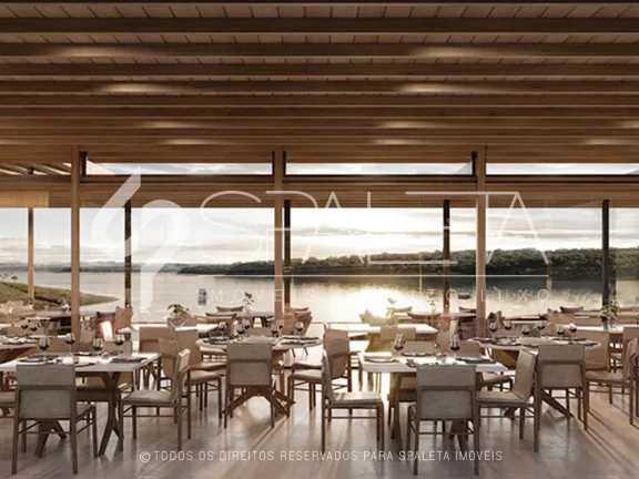 Imagem Terreno incrível com 5 mil m², vista livre 180° para a represa e uma Marina exclusiva à venda no residencial Brisas Avaré