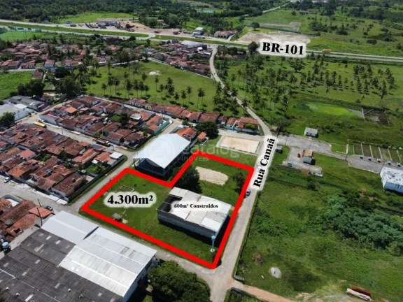 Imagem Galpão Industrial à Venda no Centro de São José de Mipibu - 4.300m²