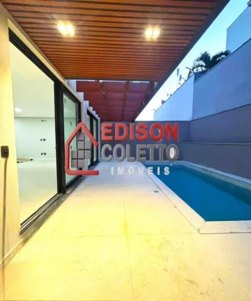 Imagem Casa nova a venda, no Residencial Villa D'Áquila, Piracicaba com 4 suítes!!