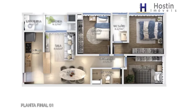 Imagem APARTAMENTO RESIDENCIAL em JOINVILLE - SC, SANTO ANTÔNIO