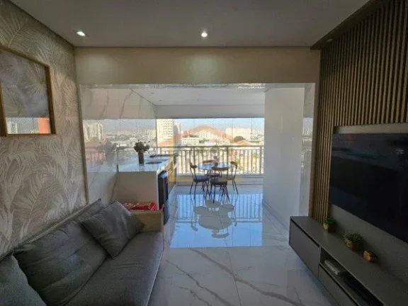 Imagem Apartamento 3 dormitÃ³rios, sendo 1 suÃ­te, sala para 2 ambientes, varanda gourmet, cozinha com armÃ...