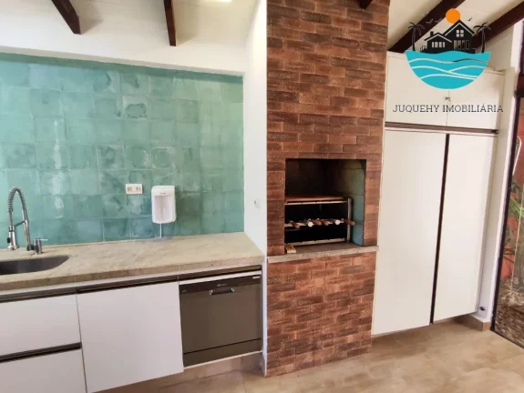 Imagem Casa de Temporada em Juquehy - 3 quartos sendo 02 suítes + 01 mezanino, 600metros da praia, piscina, max. 8 pessoas | Juquehy Imobiliária