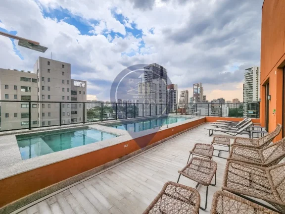 Imagem Studio à venda em Moema, SP: 1 quarto, 1 suíte, 1 banheiro e 20m² de área! Imperdível oportunidade na capital paulista.