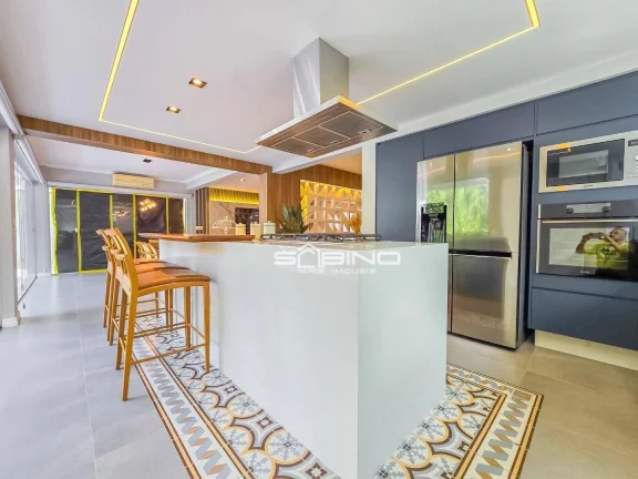Imagem Casa à venda na Riviera de São Lourenço Bertioga SP, com 6 dormitórios 6 Suítes 470m² de área útil