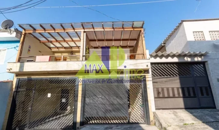 Imagem SOBRADO FRONTAL 60M²/02 DORMITÓRIOS COM 01 SUÍTE/VARANDA/01 VAGA COBERTA