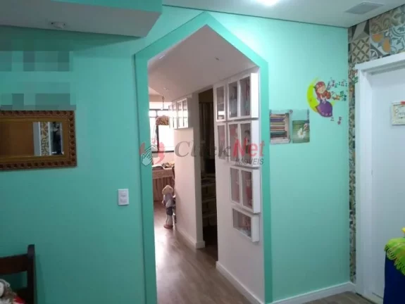 Imagem Sala Comercial à venda bem localizada no Rudge Ramos, 2 WC´s, 1 vaga determinada e coberta, 62m²
