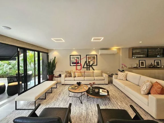 Imagem Casa mobiliada à venda com 408 m², 3 dormitórios suítes e 3 vagas R$ 5.832.000 - Brooklin