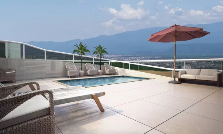 Imagem APARTAMENTO COM 79.9 m² - BOQUEIRAO - PRAIA GRANDE SP