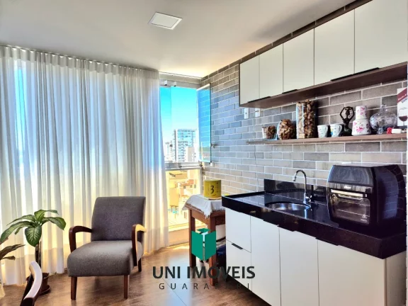 Imagem Apartamento à venda no Ed. Refinatto! 2 Qtos, Suíte, 2 vagas e Lazer Completo na Praia do Morro!