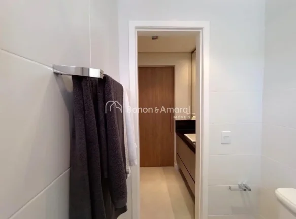 Imagem Apartamento moderno de 50m², com 1 dormitório (suíte), varanda gourmet com churrasqueira, sala de...