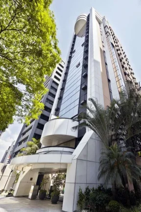 Imagem Flat disponível para locação no Transamérica Executive Faria Lima, com 28m², 1 dormitório e 1 vaga de garagem
